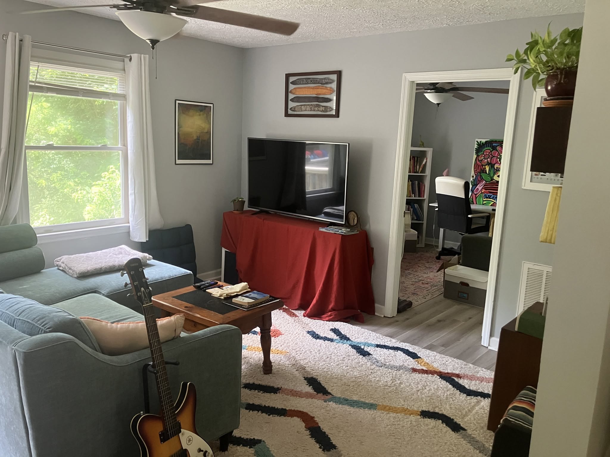 West Asheville — $1,125 + utilities — 1 bedroom + bonus rooms/studio space — Available early/mid October — musician/creative-friendly - Washer/Dryer Included