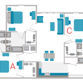 Student Housing APartment at The Verge Asheville